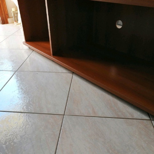 TV stand used brown in excellent condition