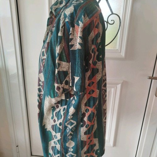 Bershka men's shirt almost new, green, size S