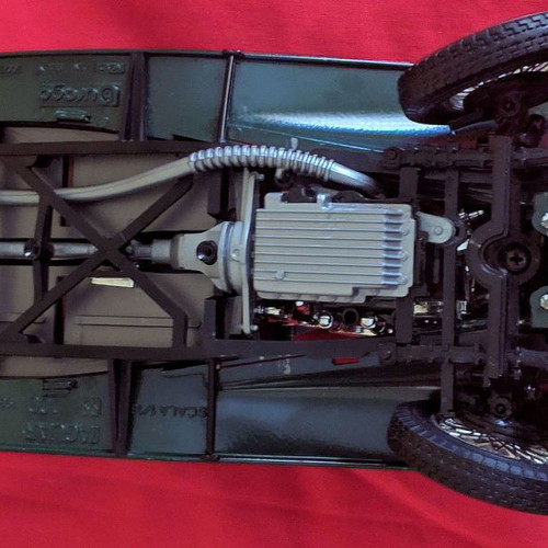 Burago Jaguar SS 100 1937 model car used