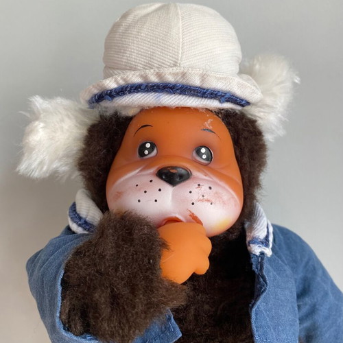 El Greco Puppy Sailor plush toy vintage 1980s