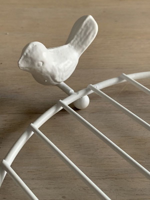 White Wire Plate new