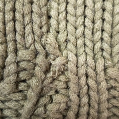 Knitted cardigan used, chunky knit No12, multicolor, UNIQLO