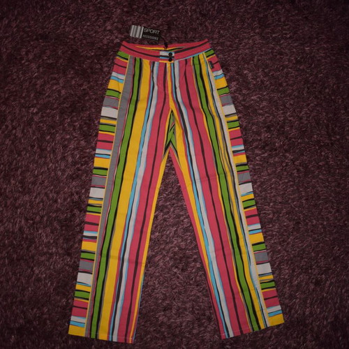 Missoni Sport Multicolor Pant Women Size S New