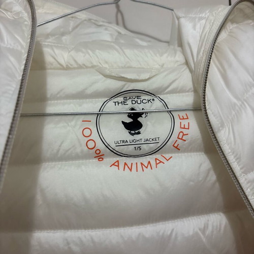 Save The Duck jacket size S like new, white