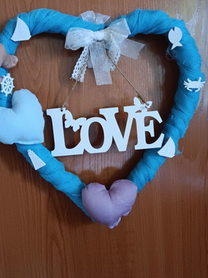 Decorative heart handmade