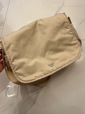 Emporio Armani changing bag used, beige for stroller