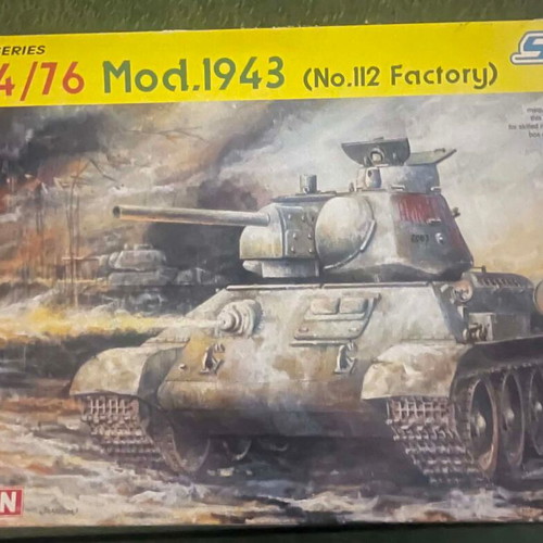 Dragon OT-34/76 scale model 1/35 kit