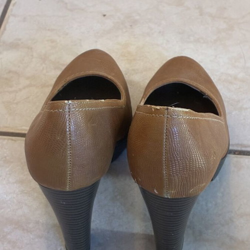 Graceland leather shoes, brown