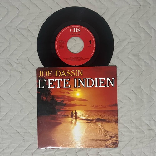 Joe Dassin 7” Single Vinyl – L'été Indien like new
