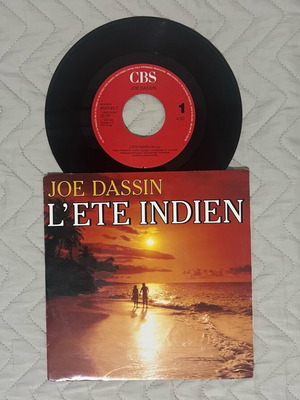Joe Dassin 7” Single Vinyl – L'été Indien like new