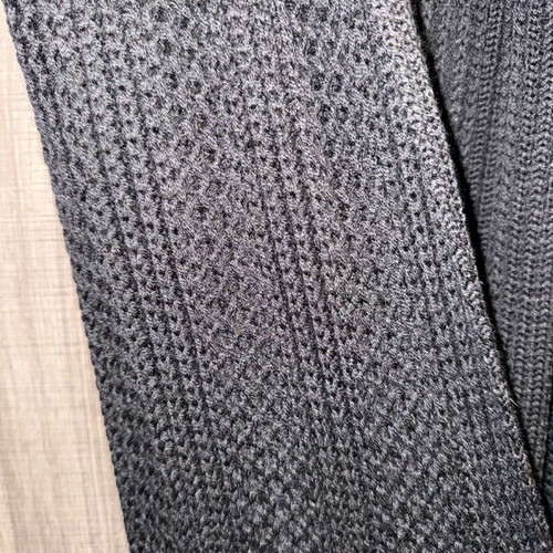 Max Mara knitted long wool cardigan used, black, size S