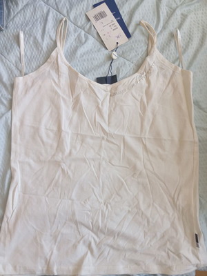 Trussardi Jeans white stylish tank top