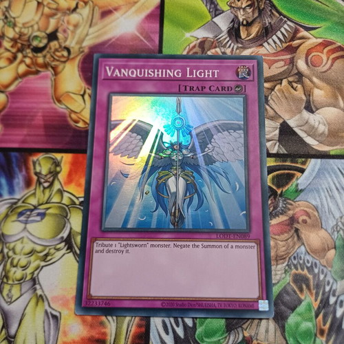 Vanquishing Light Yu-Gi-Oh! card like new