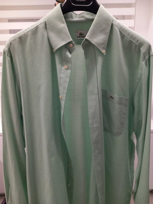 Lacoste men's shirt size 42 unused, green