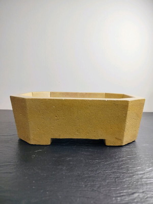 Bonsai pot 23cm new, handmade ecological materials