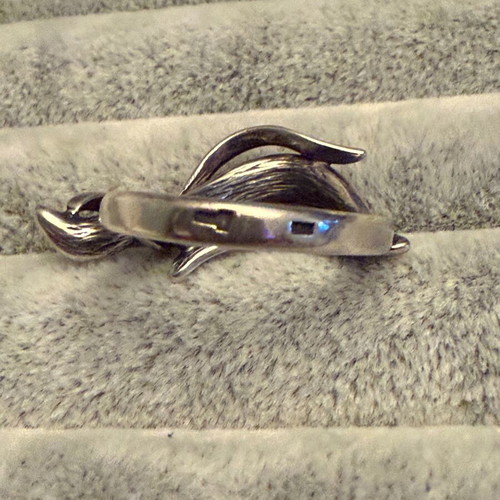 Jenavi silver ring new with Swarovski crystals