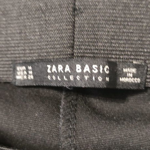 Zara elastic winter pants new, size M with gray, black and blue details