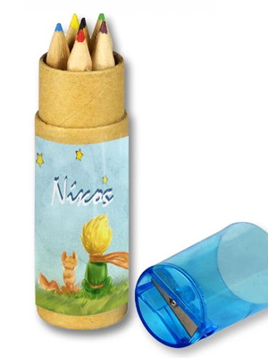 Little Prince Colored Pencils 10pcs new with name