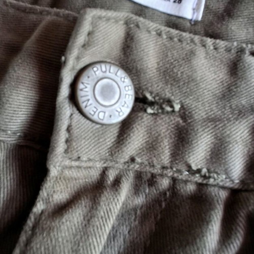 Παντελόνι Cargo Pull & Bear No 38 χακί σαν καινούργιο