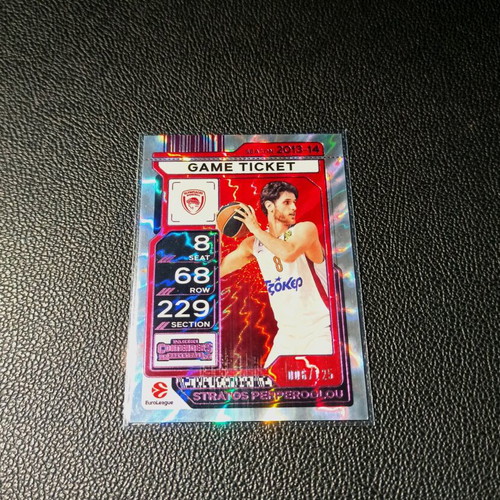 Panini Euroleague Contenders Game Ticket Stratos Perperoglou 2025-2026 like new