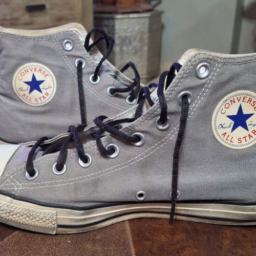Converse All Star sneakers used, size 44.5, grey