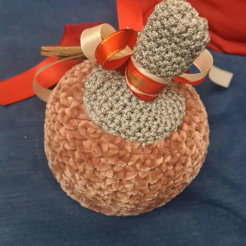 Handmade pomegranate new with crochet knitting