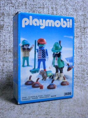 Playmobil 3686 Curling Game Winter Fun Family Snow sealed