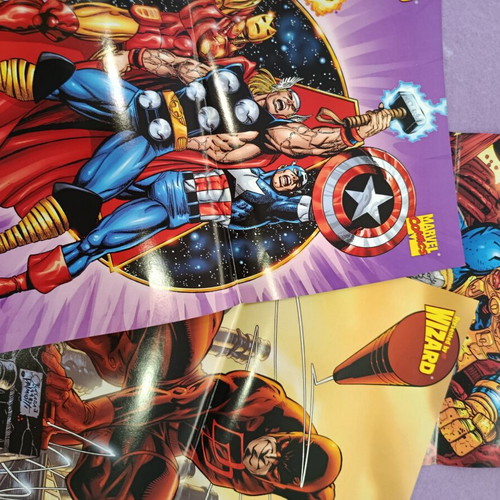 Wizards magazine double posters lot of 5 like new 1998