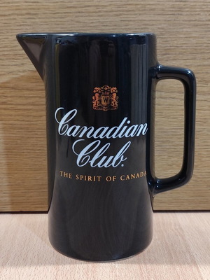 Canadian Club παλιά κεραμική κανάτα