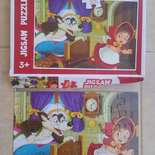 Red Riding Hood puzzle, 24 pieces