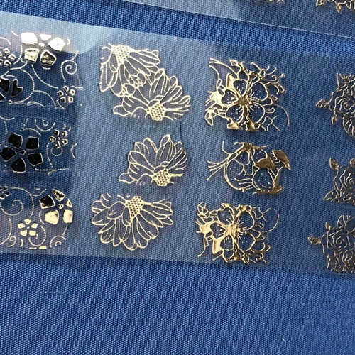 3D Nail Stickers pack of 4 new