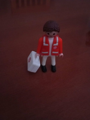 Playmobil rescuer like new