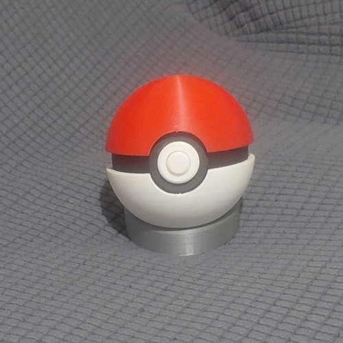 Κουτί Pokeball με βάση 3D εκτύπωση καινούργιο