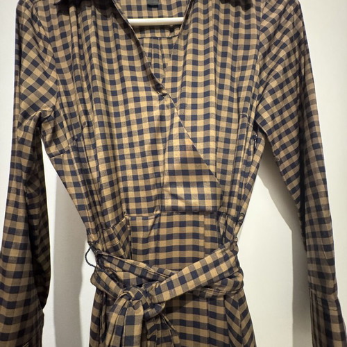 Zara Checked Dress size small like new