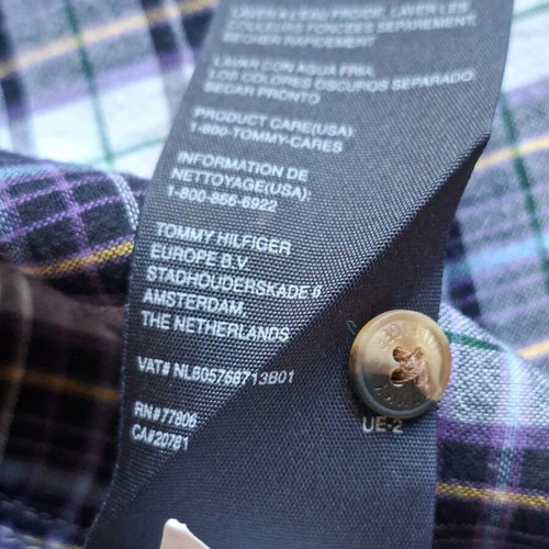 Tommy Hilfiger shirt for 10 years old, like new, cotton flannel