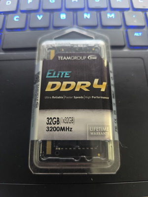 TeamGroup Elite 32GB DDR4 3200MHz SODIMM μνήμη RAM για laptop