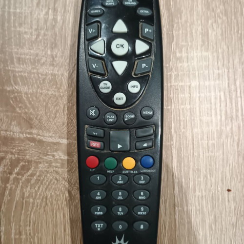 Nova TV remote control used, functional