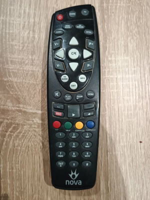 Nova TV remote control used, functional