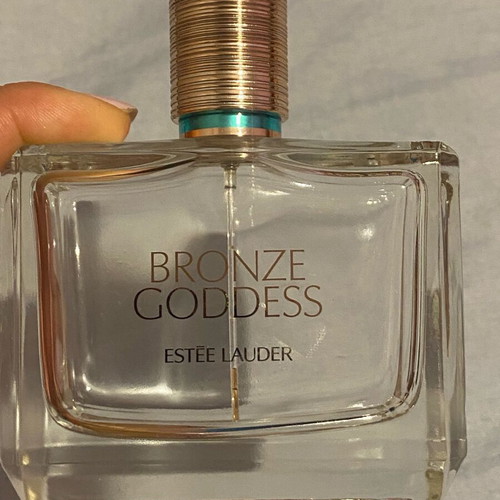 Estée Lauder Bronze Goddess Eau Fraîche 100ml empty bottle used