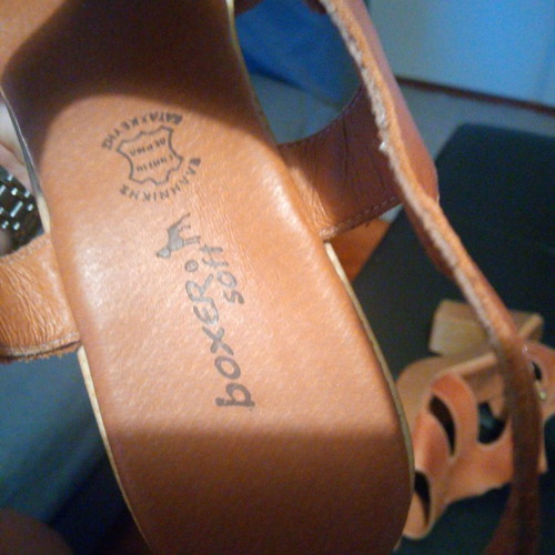 Boxer Soft Leather Sandals Size 41 Like New, Unworn