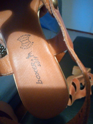 Boxer Soft Leather Sandals Size 41 Like New, Unworn