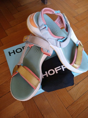 Hoff summer sandals size 39 used, multicolor