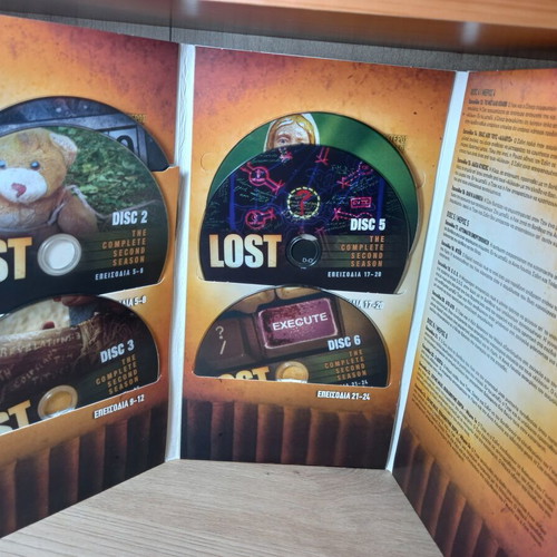 Lost Seasons 1 & 2 DVD like new with Greek subtitles