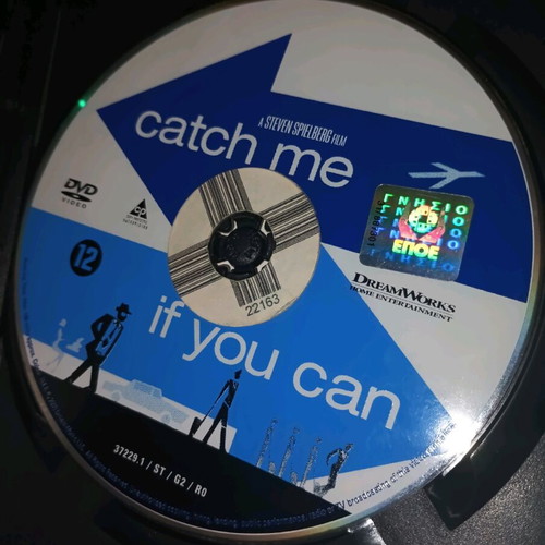 Catch Me If You Can DVD and book like new