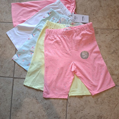 Sinsay Cotton Bicycle Shorts Pack of 5 Size 140 New