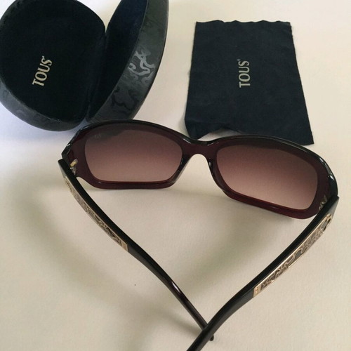 Tous sunglasses like new, dark bordeaux color