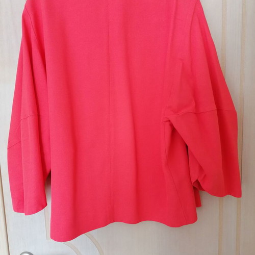 Cos blouse XL new, bright coral with 3/4 sleeve