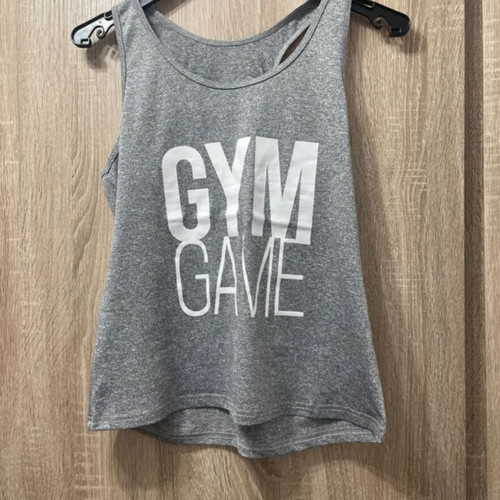 A.A Underwear Gym Game Tank Top like new, size S, white and grey