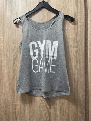 A.A Underwear Gym Game Tank Top like new, size S, white and grey