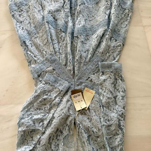 Monsoon dress light blue new size M